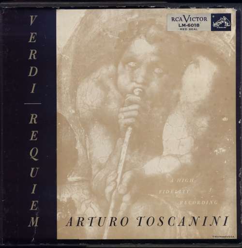 Cover Verdi*, Toscanini* - Requiem (2xLP, Mono, RE + Box) Schallplatten Ankauf