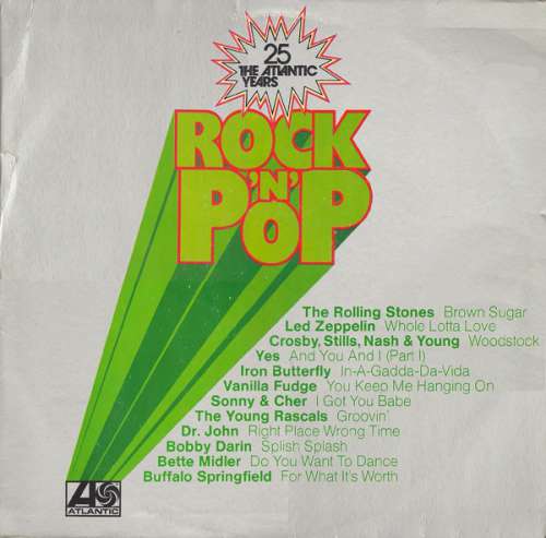 Cover Various - Rock 'N' Pop - 25 The Atlantic Years (LP, Comp) Schallplatten Ankauf