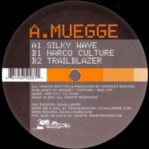 Cover A. Muegge* - Trailblazer EP (12, EP) Schallplatten Ankauf