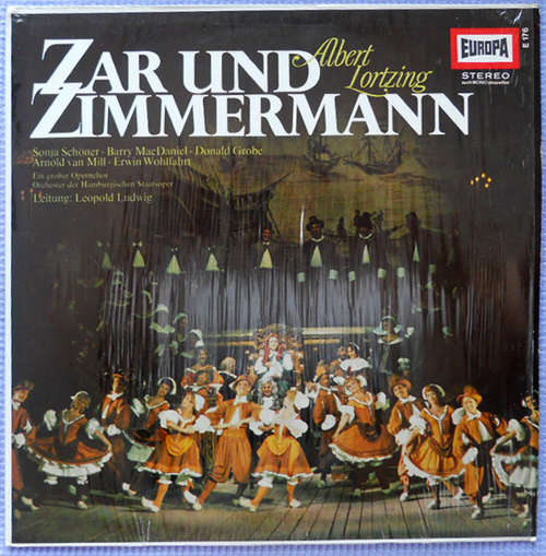 Cover Albert Lortzing - Orchester Der Hamburgischen Staatsoper* - Zar Und Zimmermann (LP) Schallplatten Ankauf
