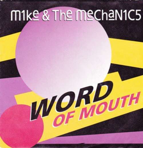 Cover Mike & The Mechanics - Word Of Mouth (7, Single) Schallplatten Ankauf