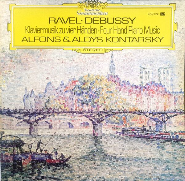 Cover Ravel* ▪ Debussy* - Alfons & Aloys Kontarsky - Klaviermusik Zu Vier Händen (2xLP) Schallplatten Ankauf