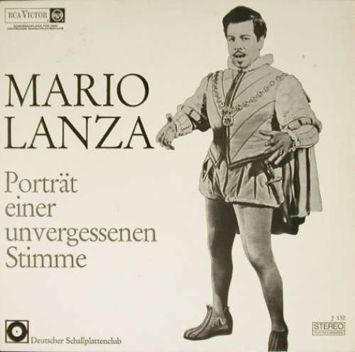 Cover Mario Lanza - Porträt einer unvergessenen Stimme (LP, Comp) Schallplatten Ankauf