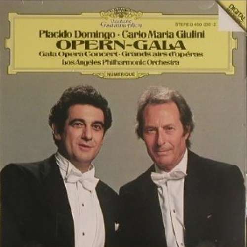 Cover Placido Domingo, Carlo Maria Giulini - Opern-Gala (LP) Schallplatten Ankauf