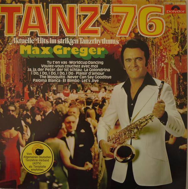 Cover Max Greger - Tanz '76 (LP) Schallplatten Ankauf