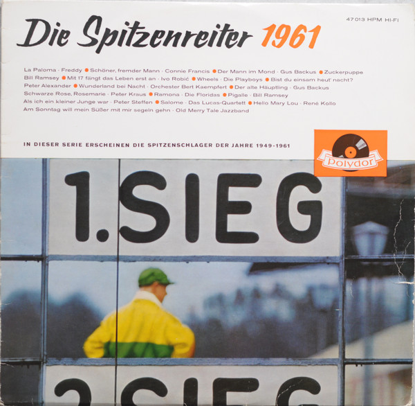 Cover Various - Die Spitzenreiter 1961 (LP, Comp, Mono, RE) Schallplatten Ankauf