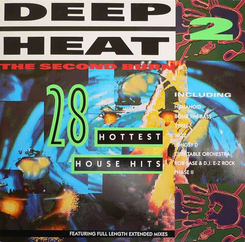 Cover Various - Deep Heat 2 - The Second Burn (2xLP, Comp) Schallplatten Ankauf