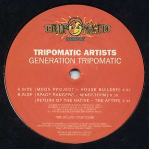 Cover Various - Tripomatic Artists - Generation Tripomatic (12) Schallplatten Ankauf