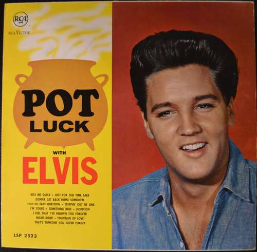 Cover Elvis Presley - Pot Luck (LP, Album, RE) Schallplatten Ankauf