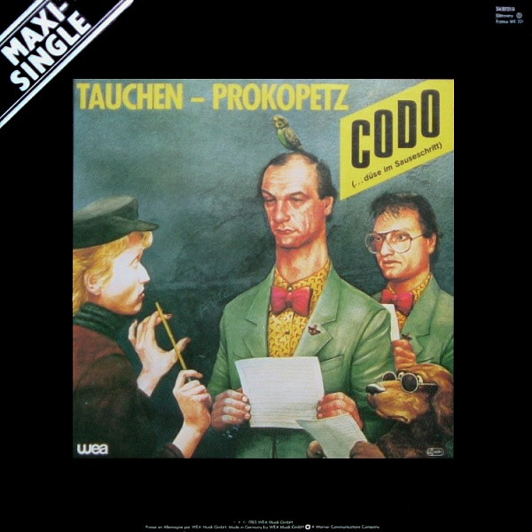 Cover Tauchen - Prokopetz* - Codo (...Düse Im Sauseschritt) (12, Maxi) Schallplatten Ankauf