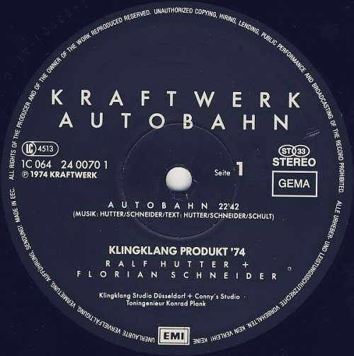 Cover Kraftwerk - Autobahn (LP, Album, RE) Schallplatten Ankauf