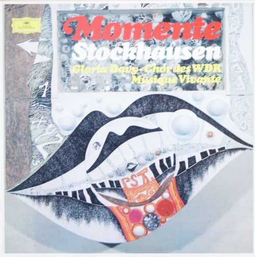 Cover Stockhausen*, Gloria Davy, Chor des WDR*, Musique Vivante* - Momente (3xLP, Album + Box) Schallplatten Ankauf