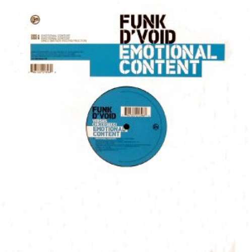 Cover Funk D'Void Versus Chicco Secci - Emotional Content (12) Schallplatten Ankauf