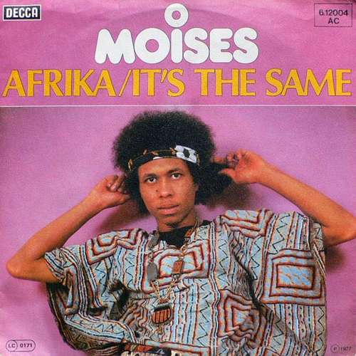 Cover Moises* - Africa / It's The Same (7) Schallplatten Ankauf
