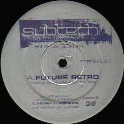 Cover Subtech - Future Retro / Eastern Dawn (12) Schallplatten Ankauf