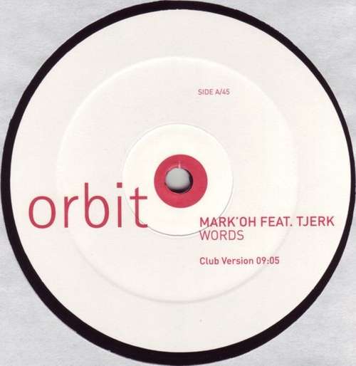 Cover Mark'Oh* Feat. Tjerk - Words (12, Promo) Schallplatten Ankauf