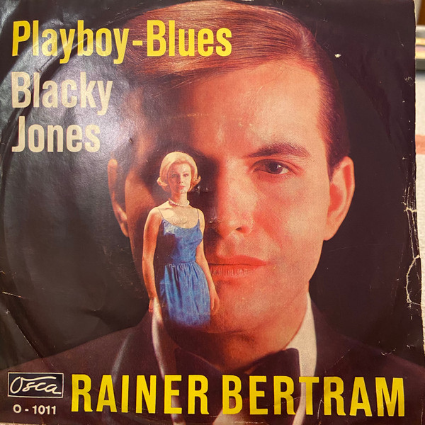 Cover Rainer Bertram - Playboy-Blues / Blacky Jones (7) Schallplatten Ankauf