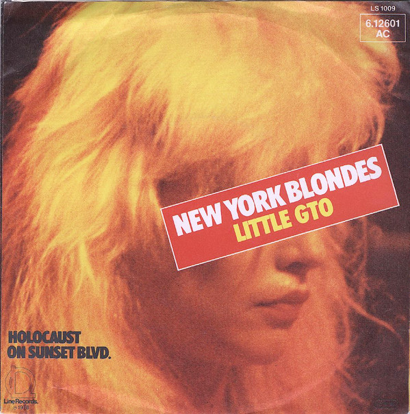 Cover New York Blondes - Little GTO / Holocaust On Sunset Blvd. (7, Single) Schallplatten Ankauf