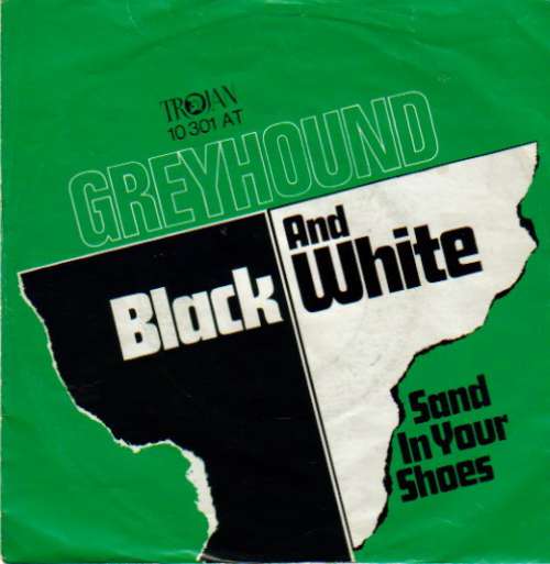 Cover Greyhound (4) - Black And White (7, Single) Schallplatten Ankauf