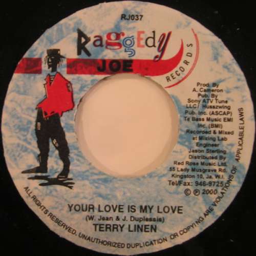 Cover Terry Linen - Your Love Is My Love (7) Schallplatten Ankauf