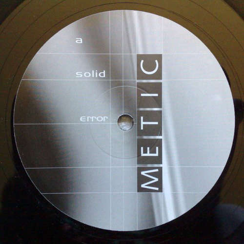 Cover Metic (2) - Solid (12, Ltd) Schallplatten Ankauf
