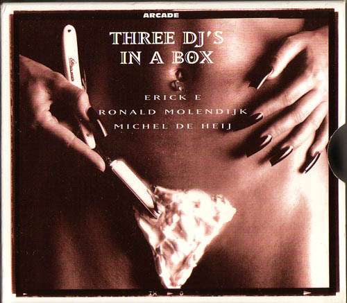 Cover Erick E / Ronald Molendijk / Michel De Heij* - Three DJ's In A Box (3xCD, Mixed) Schallplatten Ankauf
