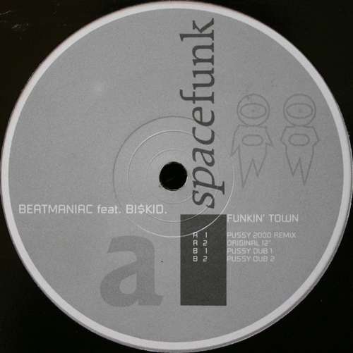 Cover The Beatmaniac - Funkin' Town (12, Promo) Schallplatten Ankauf