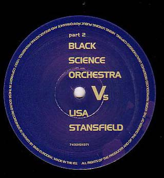 Cover Black Science Orchestra Vs Lisa Stansfield - The Line: Black Science Magic Sessions Parts 1 & 2 (12, Ltd) Schallplatten Ankauf