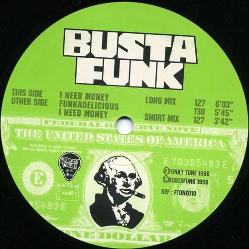 Cover I Need Money / Funkadelicious Schallplatten Ankauf