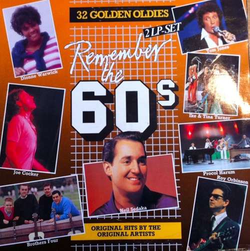 Cover Various - Remember The 60's (2xLP, Comp) Schallplatten Ankauf