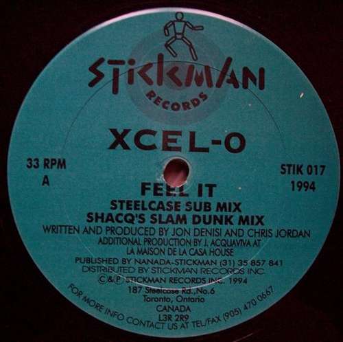 Cover Xcel-O - Feel It (12) Schallplatten Ankauf