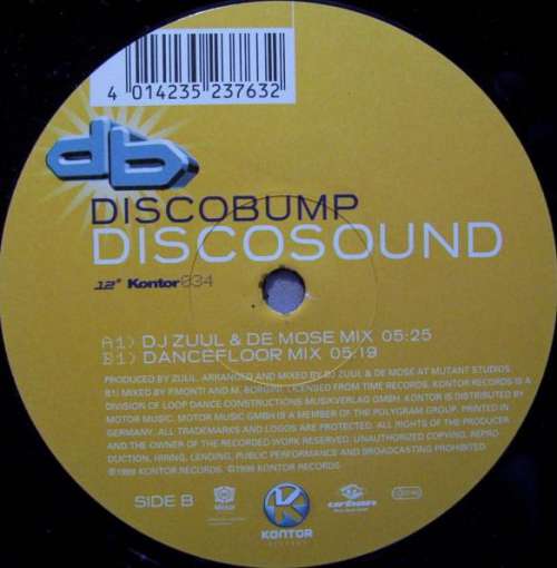 Bild Discobump - Discosound (12) Schallplatten Ankauf