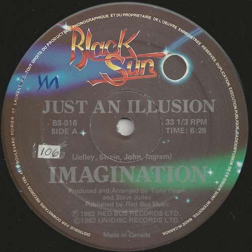 Cover Imagination - Just An Illusion (12) Schallplatten Ankauf