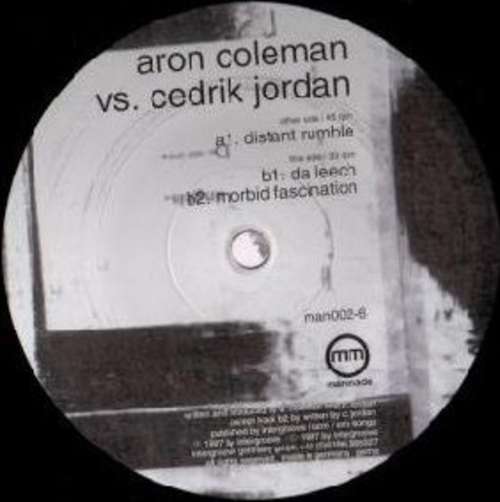 Cover Aron Coleman Vs. Cedrik Jordan - Distant Rumble (12) Schallplatten Ankauf
