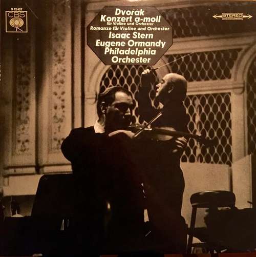 Cover Antonín Dvořák - Konzert A-Moll Für Violine Und Orchester, Romanze Für Violine Und Orchester (LP) Schallplatten Ankauf
