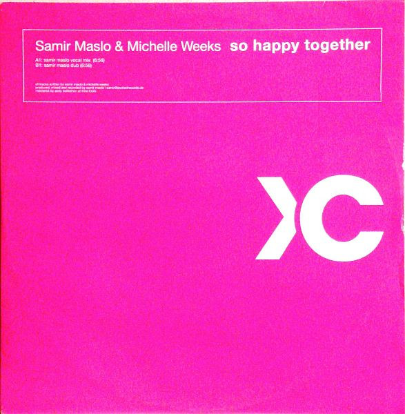 Cover Samir Maslo & Michelle Weeks - So Happy Together (12) Schallplatten Ankauf