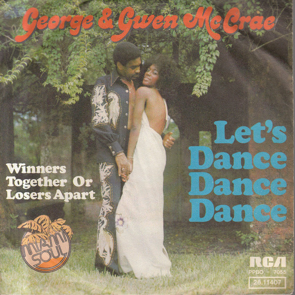 Cover George McCrae & Gwen McCrae - Let's Dance Dance Dance (7, Single) Schallplatten Ankauf