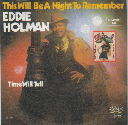 Cover Eddie Holman - This Will Be A Night To Remember (7, Single) Schallplatten Ankauf