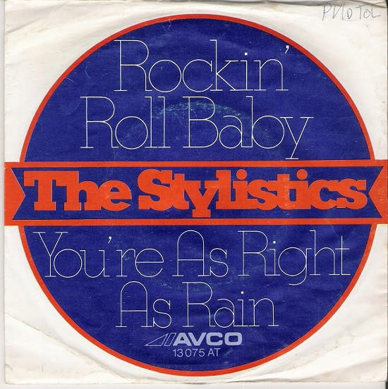 Cover The Stylistics - Rockin' Roll Baby (7) Schallplatten Ankauf