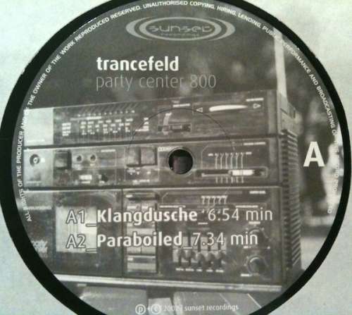 Cover Trancefeld - Party Center 800 (2xLP, Album) Schallplatten Ankauf
