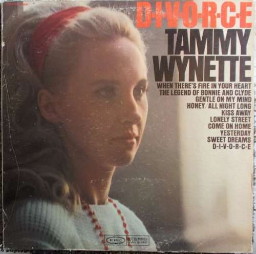 Cover Tammy Wynette - D-I-V-O-R-C-E (LP, Album) Schallplatten Ankauf
