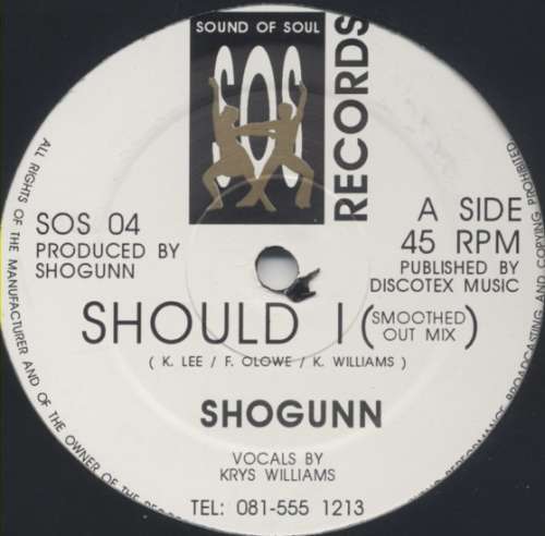 Cover Shogunn - Should I (12) Schallplatten Ankauf