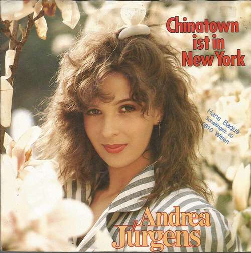 Cover Andrea Jürgens - Chinatown Ist In New York (7, Single) Schallplatten Ankauf