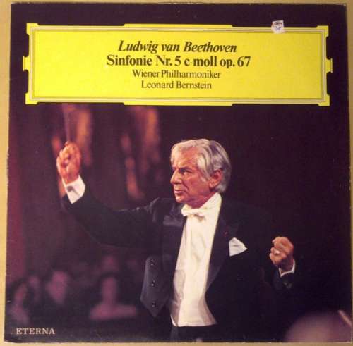 Cover Ludwig van Beethoven, Wiener Philharmoniker, Leonard Bernstein - Sinfonie Nr. 5 C-moll Op. 67 (LP) Schallplatten Ankauf