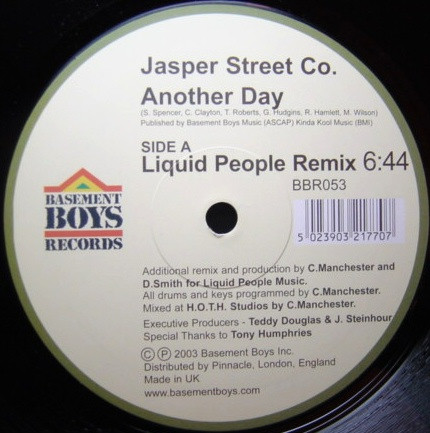 Cover Jasper Street Co. - Another Day (12) Schallplatten Ankauf
