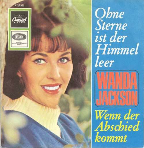 Cover Wanda Jackson - Ohne Sterne Ist Der Himmel Leer (7, Single) Schallplatten Ankauf