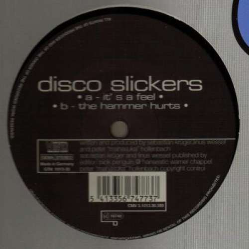 Cover Disco Slickers - It's A Feel (12) Schallplatten Ankauf