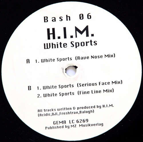 Cover H.I.M. - White Sports (12) Schallplatten Ankauf