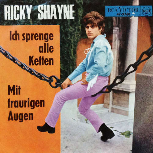 Cover Ricky Shayne - Mit Traurigen Augen / Ich Sprenge Alle Ketten (7, Single) Schallplatten Ankauf