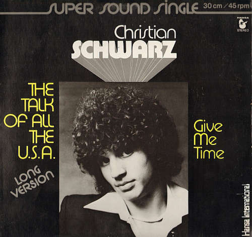 Cover Christian Schwarz - The Talk Of All The U.S.A. (12) Schallplatten Ankauf